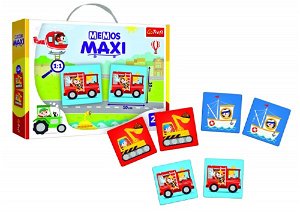 Trefl Pexeso Maxi - Vozidla - 24 kusů - společenská hra