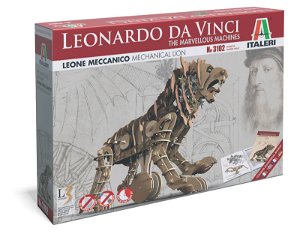Italeri Leonardo Da Vinci MECHANICAL LION 31.5cm
