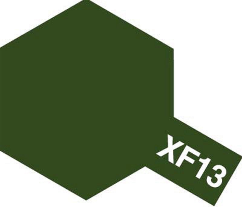 Tamiya Barva akrylová matná - Japonská armádní zelená (J.A.Green) - Mini XF-13