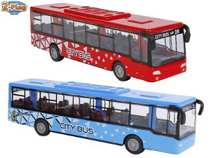 Mikro trading 2-Play - Traffic autobus - 15 cm - na zpětný chod