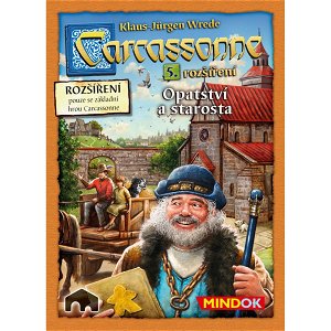 Mindok Carcassonne - Opatství a starosta - 5. rozšíření (2. edice)