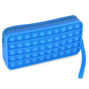 Easy Antistresové školní silikonové pouzdro - modré