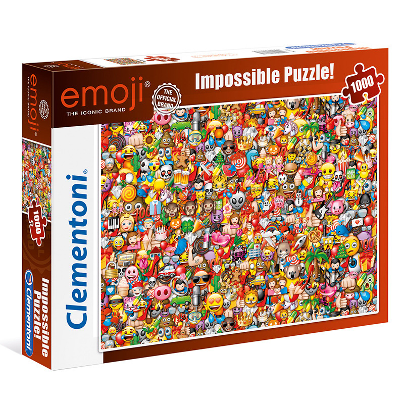 Clementoni Puzzle - Impossible - Emoji - 1000 dílků