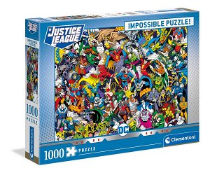 Clementoni Puzzle - Impossible - DC Comics - 1000 dílků