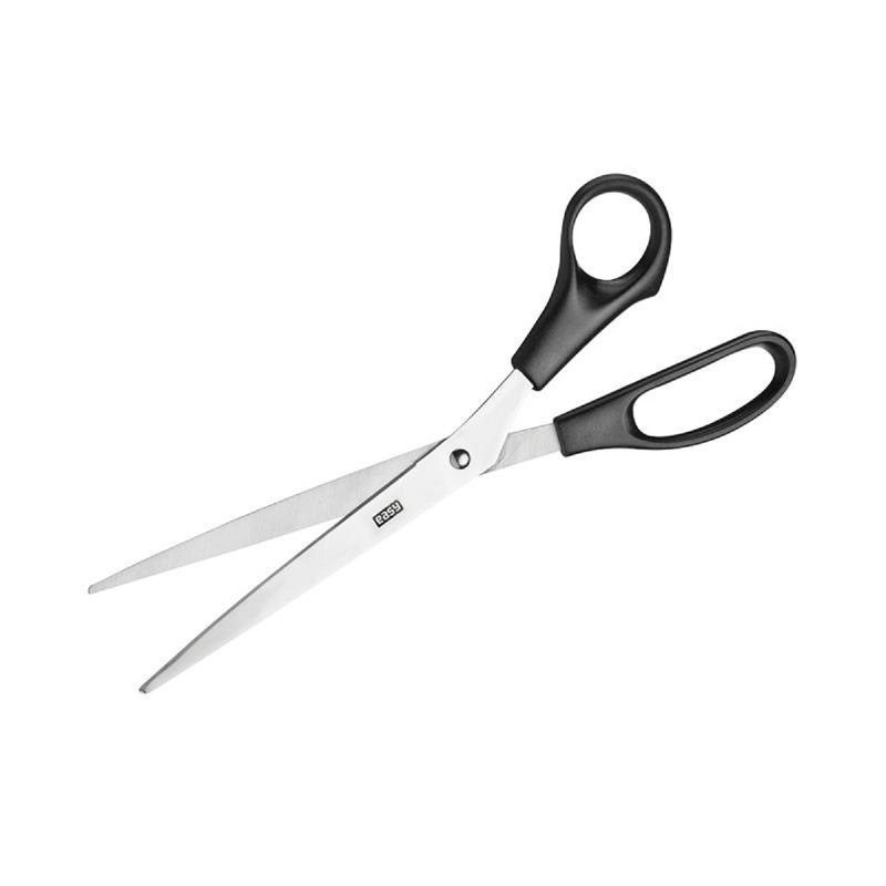 Kancelářské nůžky 25cm - černé - 1ks/bal