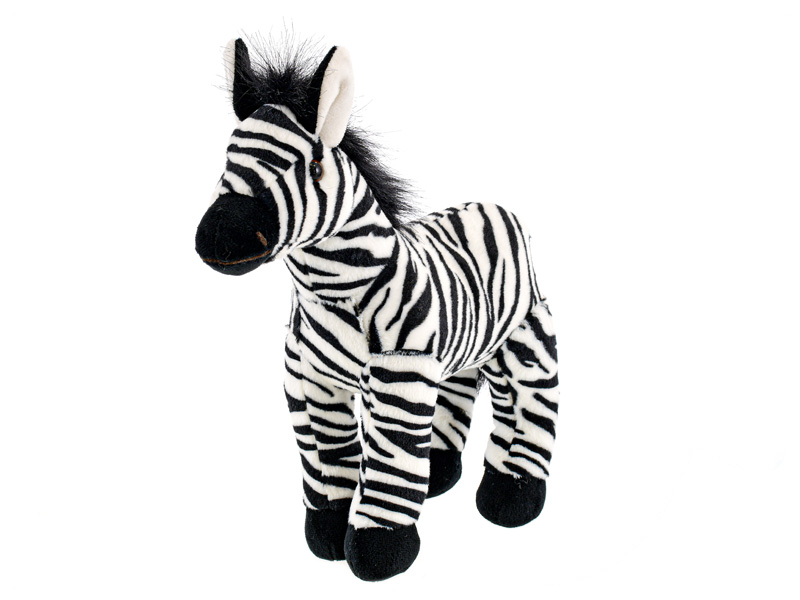 Mikro trading Zebra plyšová - 28 cm