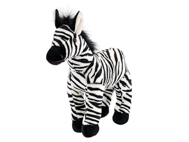 Mikro trading Zebra plyšová - 28 cm