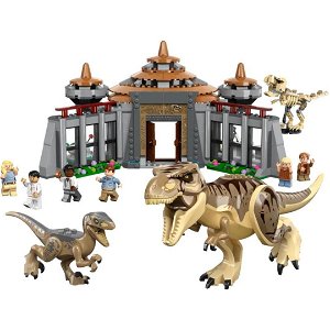 LEGO Jurasic World 76961 - Návštěvnické centrum: útok T-rexe a raptora