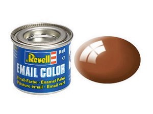 Revell Barva emailová lesklá - Blátivě hnědá (Mud brown) - č. 80