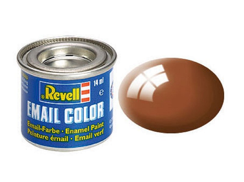 Revell Barva emailová lesklá - Blátivě hnědá (Mud brown) - č. 80
