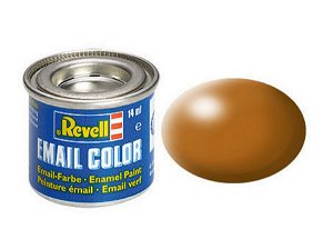 Revell Barva emailová hedvábně matná - Lesní hnědá (Wood brown) - č. 382
