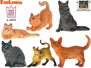 Mikro trading Zoolandia - Kočka - 6 druhů v krabičce