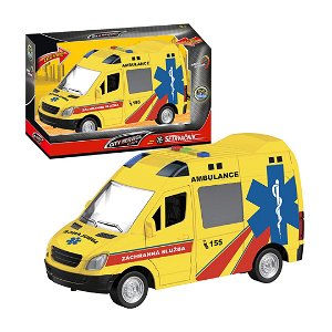 Sparkys City Service Car - Ambulance - na setrvačník