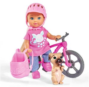 Simba Toys Evi Love - Panenka Evička s bicyklem
