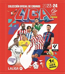 Panini Fotbalové samolepky Španělská La Liga 2023 2024 balíček