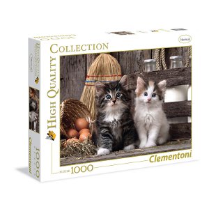 Clementoni Puzzle - Koťátka - 1000 dílků