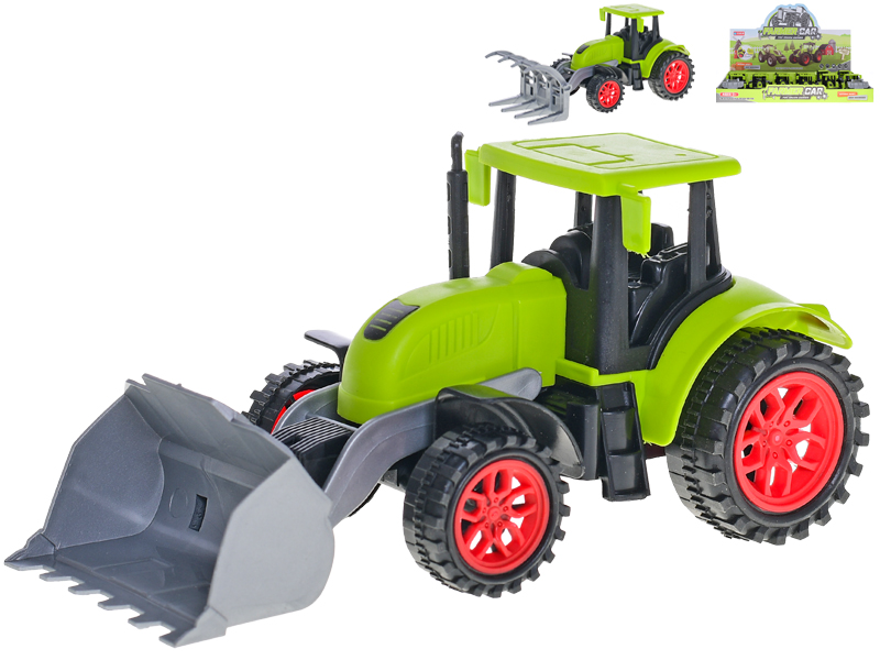 Mikro trading Traktor - 17 cm - na setrvačník