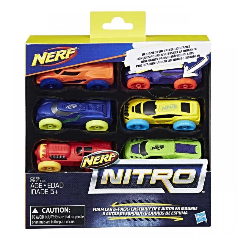 Hasbro Nerf Nitro náhradní nitro - 6 ks