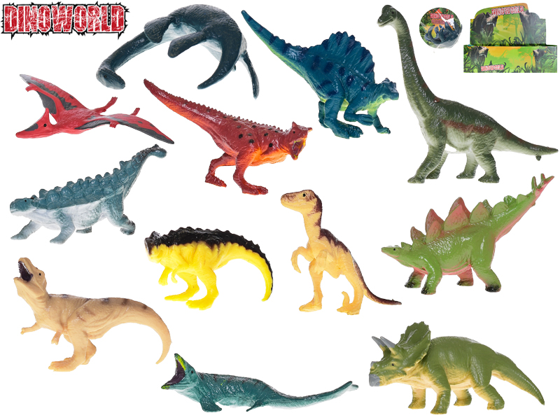 Mikro trading Dinoworld - Dinosauruři - 8 cm - 12 druhů