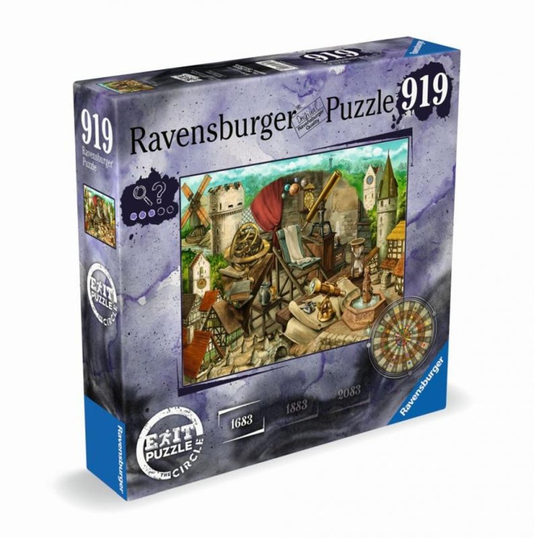 Ravensburger EXIT Puzzle - The Circle: Ravensburg 1683 - 919 dílků