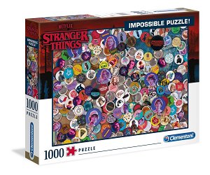 Clementoni Puzzle - Impossible - Stranger Things - 1000 dílků