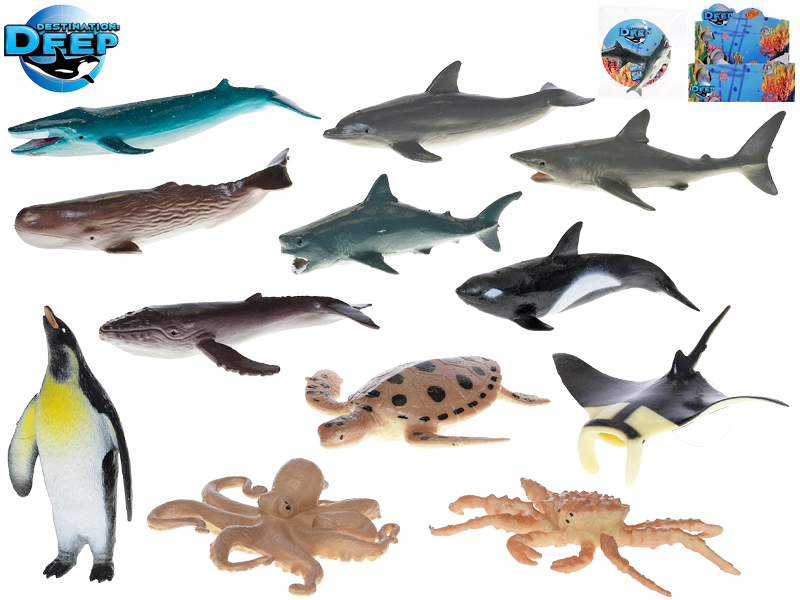 Mikro trading Destination Deep - Mořské zvířátko - 8 cm - 12 druhů