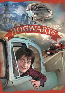 CLEMENTONI Puzzle Harry Potter a Ford Anglia 104 dílků