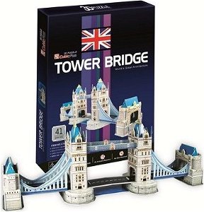 CUBICFUN 3D puzzle Tower Bridge 41 dílků