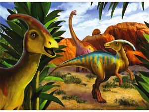 TREFL Puzzle Svět dinosaurů: Parasaurolophus 20 dílků