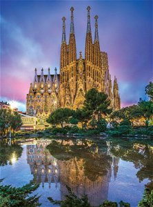 CLEMENTONI Puzzle Sagrada Família 500 dílků