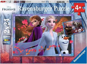 RAVENSBURGER Puzzle Ledové království 2, 2x24 dílků