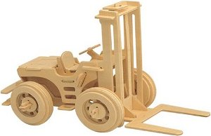 WOODEN TOY / WCK WOODEN TOY , WCK 3D puzzle Vysokozdvižný vozík