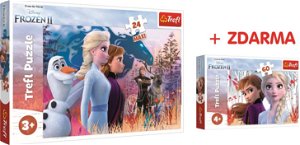 TREFL Puzzle Ledové království 2 MAXI 24 dílků + Ledové království 60 dílků Zdarma