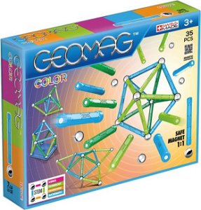Magnetická stavebnice GEOMAG - Kids Color 35 dílků