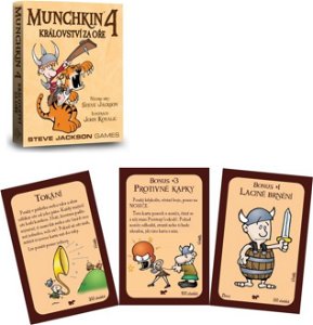 BLACKFIRE Karetní hra Munchkin: Království za oře (4. rozšíření)