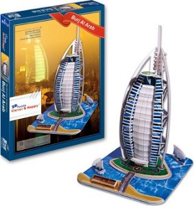 CLEVER&HAPPY 3D puzzle Burj Al Arab 30 dílků