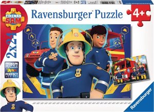 RAVENSBURGER Puzzle Požárník Sam 2x24 dílků