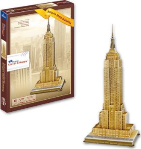 CLEVER&HAPPY 3D puzzle Empire State Building 55 dílků