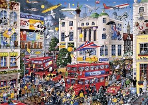 GIBSONS Puzzle Miluji Londýn 1000 dílků