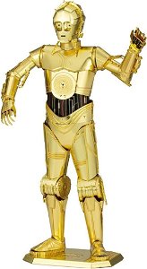 METAL EARTH 3D puzzle Star Wars: C-3PO (ICONX)