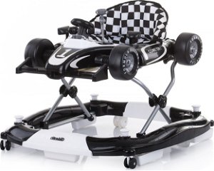 CHIPOLINO Chodítko interaktivní Car Racer 4v1 Black+White