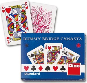 Hrací karty Žolík (Kanasta) - Klasický motiv, DINO