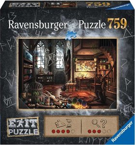 RAVENSBURGER Únikové EXIT puzzle Dračí laboratoř 759 dílků