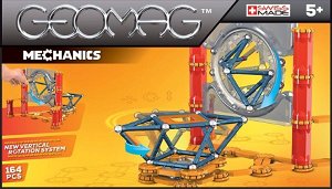 Magnetická stavebnice GEOMAG - Mechanics 164 dílků