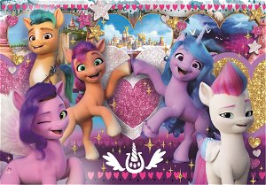 CLEMENTONI Puzzle My Little Pony: Láskyplní poníci MAXI 104 dílků