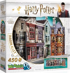 WREBBIT 3D puzzle Harry Potter: Příčná ulice 450 dílků