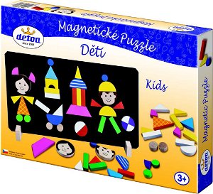 Detoa Magnetické puzzle děti