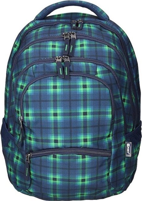 SPIRIT Školní batoh HARMONY zelený
