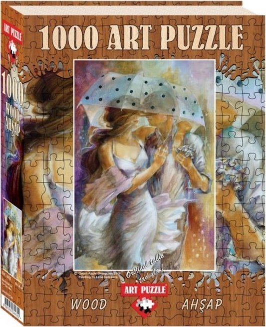 ART PUZZLE Dřevěné puzzle Jeden den v máji 1000 dílků