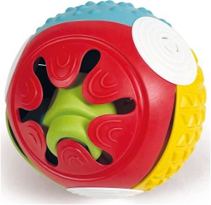 CLEMENTONI Soft Clemmy Vkládací senzorický míček s kostkami